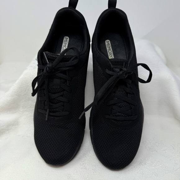 Skechers Flex Lite Black Sneakers Men’s Size 9 Comfort Walking Running Shoes - Picture 10 of 11